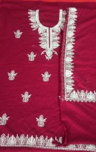 Ladies Paisley Woolen Embroidery Suit