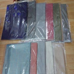 Ladies Zari Lined Fine Wool Reversible Stole