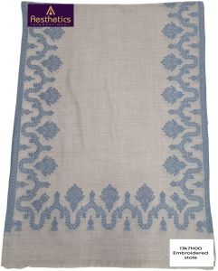 Embroidered Border Stoles