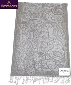 Kani Pashmina Gold Stole