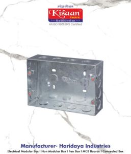 Galvanized Iron 22 Gauge Modular Box