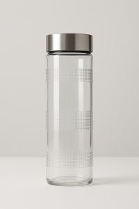 750ml Ultra Clear Glass Water Bottle