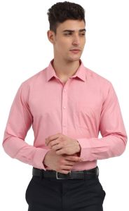 Mens Pink Formal Shirts