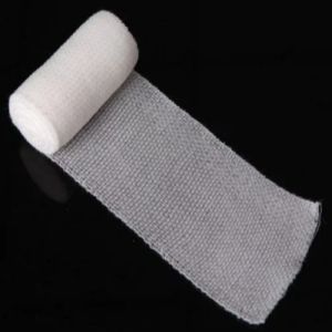 Cotton White Mesh Texture Gauze Roll