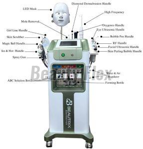 Beautrix Aesthetics 15 in 1 Hydra Facial Machine Advanced Skin Care Device with Oxygeneo, RF Thera