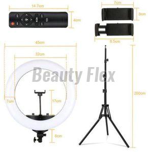 Round Welocity Professional Selfie Tripod Stand With Phone Holder
