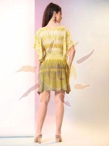 Ladies Pista Green Tunic Top
