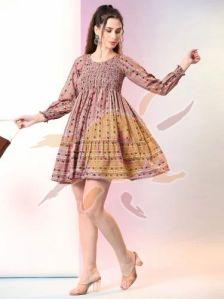 Ladies Printed Tunic Top
