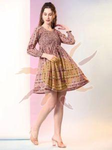 Ladies Printed Tunic Top