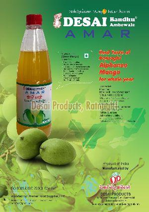 Green Mango Cordial Raw Mango Syrup