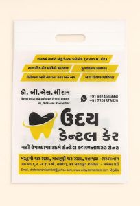 Non Woven Printed Hospitals and Clinics D Cut Bags
