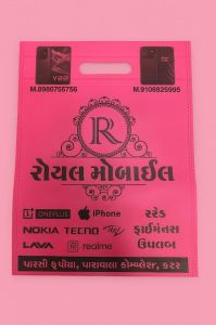Non Woven Printed D Cut Bags