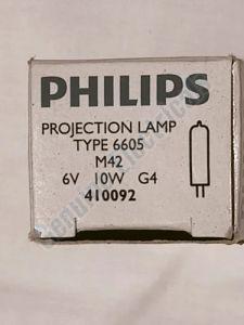 Philips 6V 10W 6605 G4 Long Life Projection Lamps