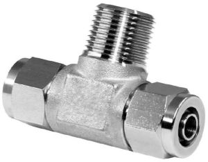 Push On PU Male Branch Tee