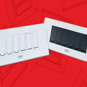 Flat Front Frame Modular Plate