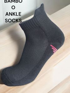 Mens Striped Bamboo Socks