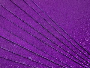Pruple A4 Size Glitter Paper Sheet