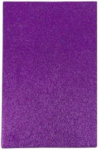 Pruple A4 Size Glitter Paper Sheet