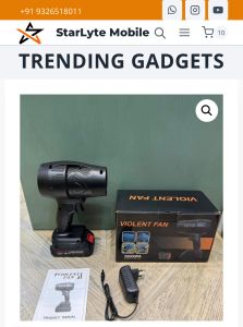 Violent Fan 48V Cordless Air Blower