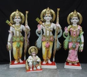 RAM Darbar Marble Statue