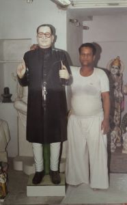 DR B R Ambedkar White Statue