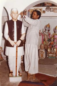 LT. Chief Minister Choudhary Charan Singh Marble Statue