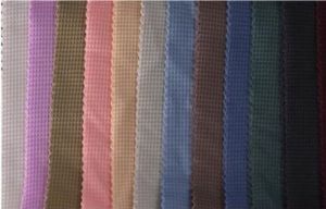 polyester checks fabric