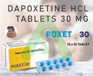 Poxet - 30 Mg Tablets