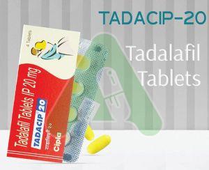Tadacip 20 Mg Tablets