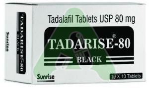 Tadarise Black 80mg Tablets