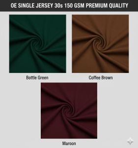 Oe Single Jersey 30s 150gsm Fabric