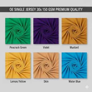 Oe Single Jersey 30s 150gsm Fabric