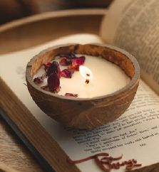 Coconut Shell Scented Candles