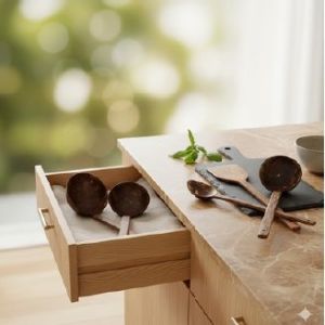 Coconut Shell Cutlery Set