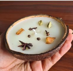 Coconut Shell Scented Candles
