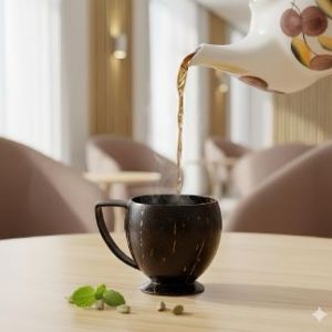 Coconut Shell Tea Cups