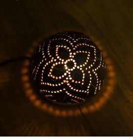 Coconut Shell Night Lamps