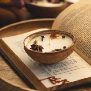 Coconut Shell Scented Candles