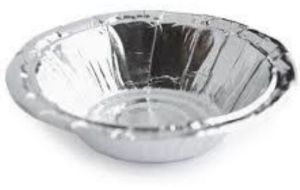 6 Inch 140 GSM Silver Coated Dona