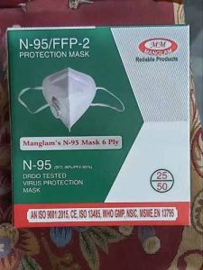 Manglam Pfe And Bfe Passed N95 Mask