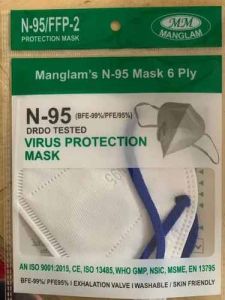 Manglam Pfe And Bfe Passed N95 Mask