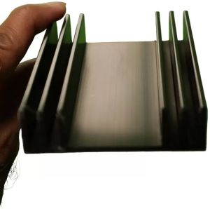 100x65x18 Mm Black Aluminium Heat Sink