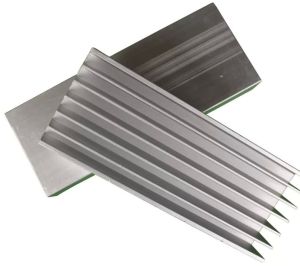 100x40x20 Mm White Aluminium Heat Sink