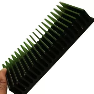 196x100x33 Mm Black Aluminium Heat Sink
