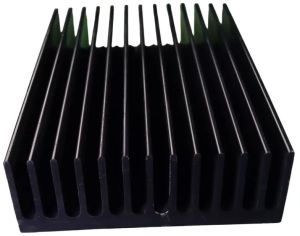 150x95x32 Mm Black Aluminium Heat Sink