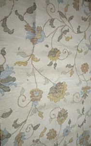 Floral Cream Design Handmade Jute Rug