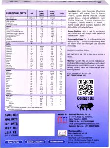 200 Gram Instasure 2.0 Protein Powder