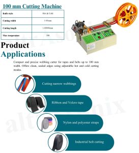 Hot &AMP; Cold Velcro Cutting Machine