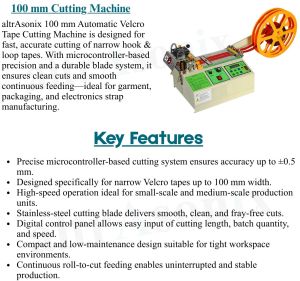 Hot &AMP; Cold Velcro Cutting Machine