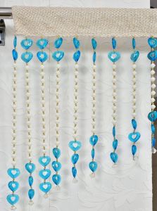 PVC Firozi Beads Door Hanging Toran